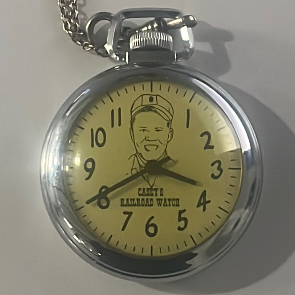 Vintage Style Pocket Watch with Chain